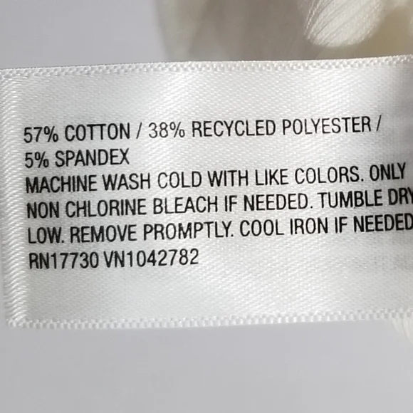 NWT Ava & Viv Ivory Black Trim Tank Top Size 2X - Picture 6 of 6